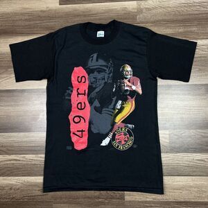 Vintage San Francisco 49ers Shirt Joe Montana Salem Sportswear Men’s Size M